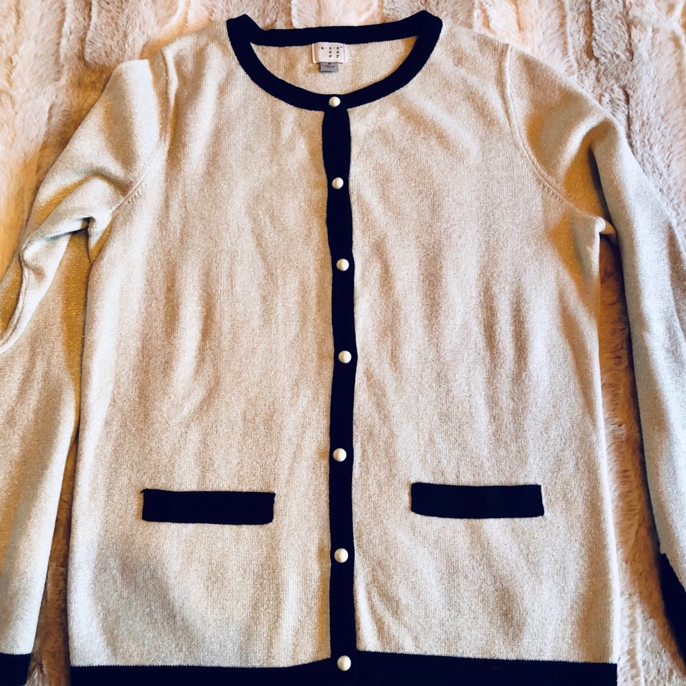 A New Day Button Sweater size small, like new